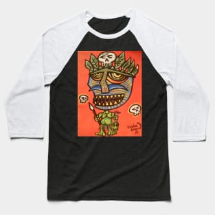 Colorful Cannibal Baseball T-Shirt